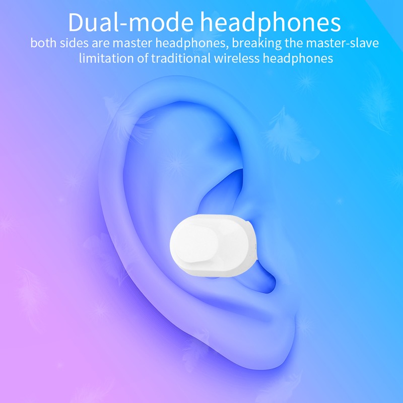 XT91 TWS Wireless Bluetooth 5.0 Earphone Game Stereo Noise Reduction