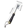 QUINTRA Rake, Weeder, Weeding Tool, Multi-Purpose Mowing Tool, Stainless Steel,