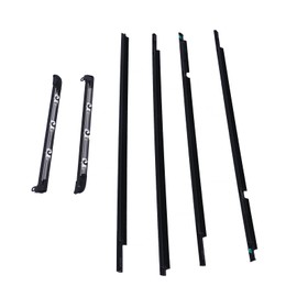 Getfarway Door Belt Moulding Weatherstrip Window Seal Quarter Fit for Toyota Prado FJ/LC120, for Lexus GX470 2003-2009 Replace 75660-60070 75670-60070 75711-60080 75712-60080 75721-60080 75722-60080
