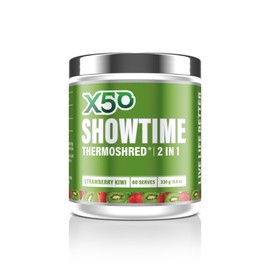 X50 Showtime Thermoshred - Strawberry Kiwi 330g