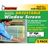 Frost King 2AWS1045 WB Marvin Adjustable Window Screen, 10in High