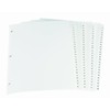 Oxford Binder Dividers Preprinted, Numbers 1-100, Letter, White