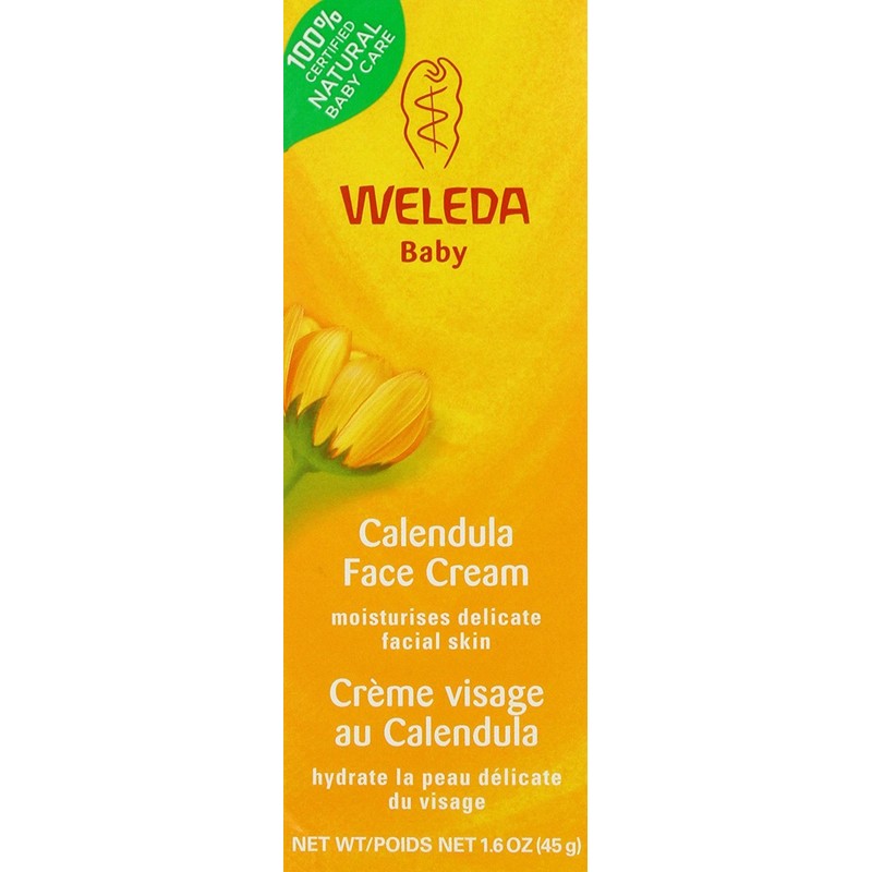 Weleda Calendula Face Cream Pack of 4 x 50 ml