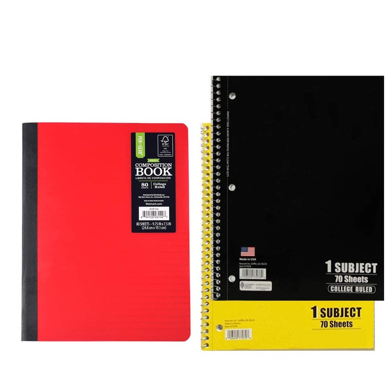 14 Piece Student Grade School College Essential Supplies Quick-start Bundle