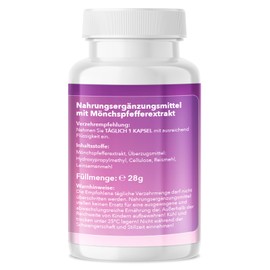 Pure Passion® BootyBoost – Unterstützung für natürliche Körperkonturen – 60 Kapseln mit Vitex Agnus Castus - Nahrungsergänzungsmittel für Frauen – Ohne künstliche Zusatzstoffe