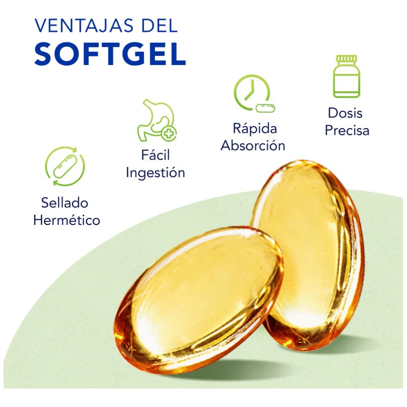 Vitamina E + Omega 3 Antioxidante | 200 Cápsulas |