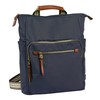 camel active Women's Bari Hobo Bag/Backpack Handbag, dark blue, M