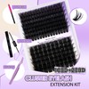 Lash Clusters Kit 100D+200D Cluster Lashes C Curl 0.07 16-20mm