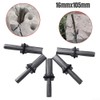 5 Set 5/8 Inch Stone Splitter Masonry Chisel Wedges Spring