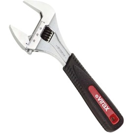 VIRAX Clé de Serrage Extra Large with Molette Overture 215 mm 8 - 10 - 12 Inches
