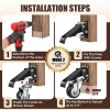 Spacecare Workbench Casters Kit 600Lbs Heavy Duty Quick Release 2