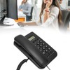 Desk Phone Caller ID Wall Mount Minimalist Corded House Phone