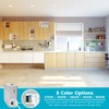 LUXRITE 3 Inch Square Ultra Thin LED Recessed Light with