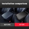 AOMSAZTO Console for 2016-2023 Toyota Tacoma Amrest Cover Black with