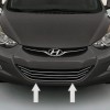 Automotive Authority CHROME GRILLE GRILL TRIM For HYUNDAI ELANTRA 2011-2016