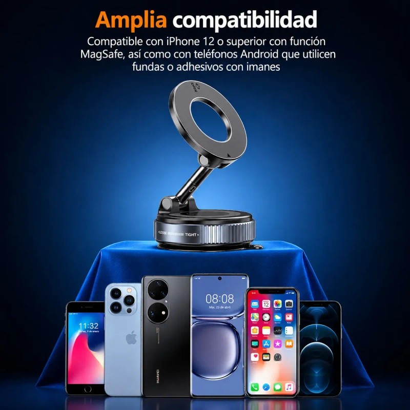 Soporte Celular Magnético Magsafe Plegable Para Auto Tablero