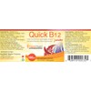 Nutristart Quick B12 Sublingual Drops– 1000 mcg Methylcobalamin, No Additives,