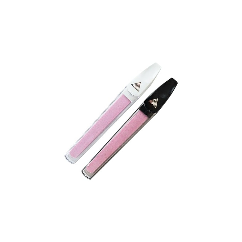 Lima de uñas (2 unidades, cerámica), color rosa