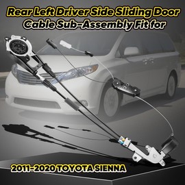 85016-08011 Power Slide Sliding Door Cable Assembly Sub-Assembly Fit for Toyota Sienna 2011-2020 Left Driver Side