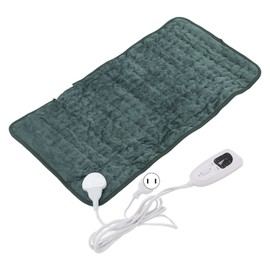 Back Electric Heating Pad 6 Levels Rapid Heating 60x30cm Soft Plush Heating Pad for Home Office Travelling Business Trip US Plug 110V