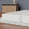 Mattress Comfort Solution, 4-Inch Sturdy Box Spring for Mattress Support-Durable