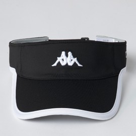Kappa 644921 Women's Sun Visor, OMINI Logo, Black