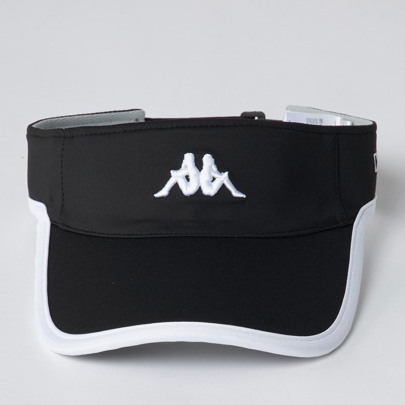 Kappa 644921 Women's Sun Visor, OMINI Logo, Black