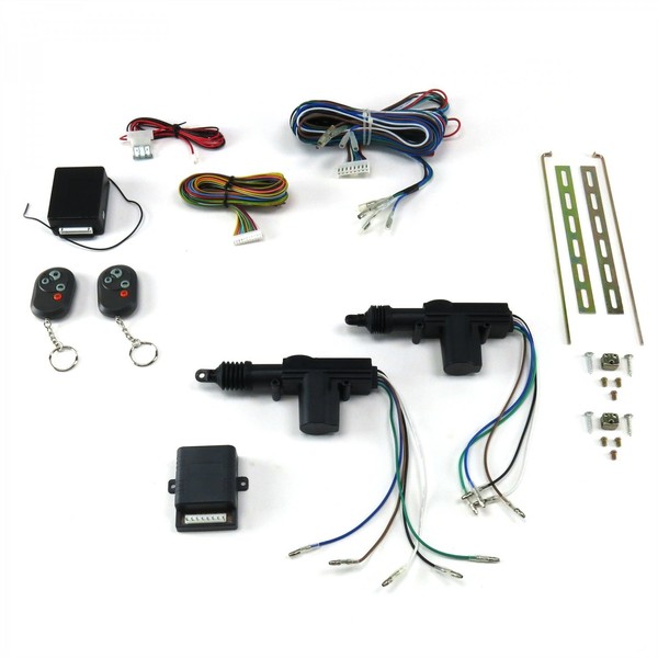Autoloc Power Accessories 9704 2 Door Remote Central Lock Kit with Remotes