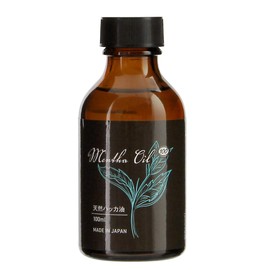 Mentha Oil 100% Natural Peppermint Oil Made in Japan 3.4 fl oz (100 ml) Peppermint Oil 100 Mentha Oil