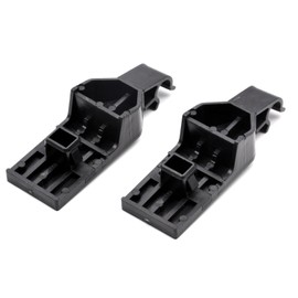 HAOTOM 2pcs Hood Support Prop Rod Clamp Clips Compatible for Toyota Corolla 4-Door 2009-2013 Hood Stay Holder 53452-02090 Black