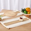 Denique Boho Placemats Set of 13 PCS - Handmade Grass