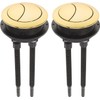 Baluue Botón De Inodoro Doble Descarga 2 Botones Redondos Para