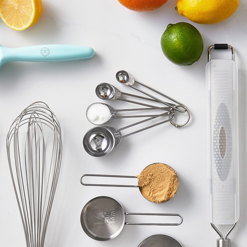Martha Stewart Richburn 4-Piece Stainless Steel Measuring Spoons Set –