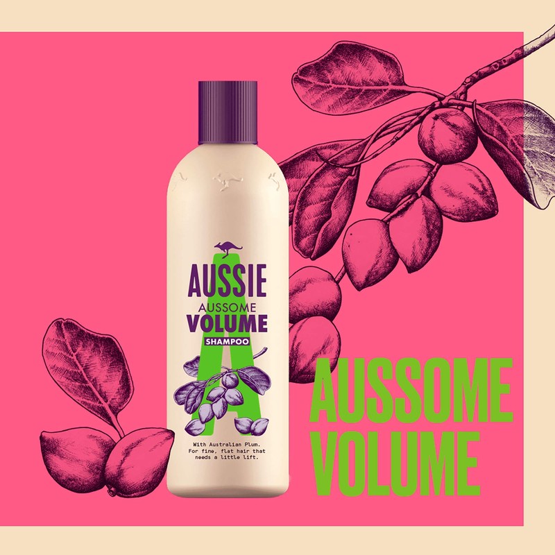 AUSSIE SHAMPOO REAL VOLUME, 300 ML (Pack Of 1)
