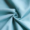 GOEXCPL Round Cotton and Linen Tablecloth with Fringes, Blue-Green Diameter