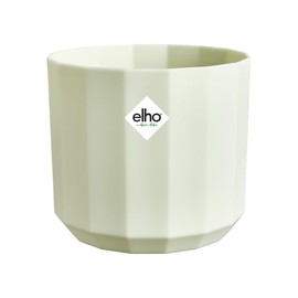 Elho Facet Round 17cm Vasi per Piante - Tea Green