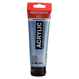 AMSTERDAM ACRYLIC 120ML GREYISH BLUE SINGLE TUBE by Amsterdam