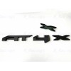 Auto Front Grill Gloss Black AT4X OVERLAY Emblem 2023+ GMC