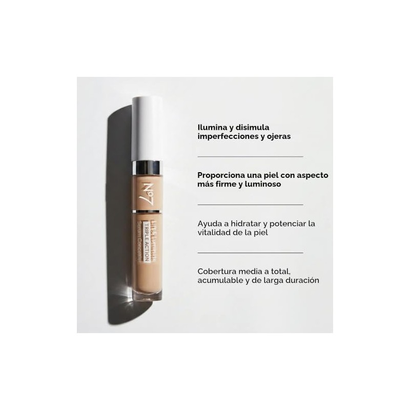 No7- Lift & Luminate Triple Action Serum Corrector - Claro
