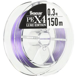 Seaguar Line PE Line Seaguar PEX4 Lure Edition Fishing PE Line 150m 0.2 size 3.5lb Mystic Purple