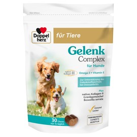 Doppelherz Joint Complex for Dogs - To Support Joint Metabolism in Osteoarthritis - 30 Chews