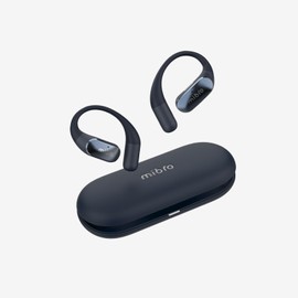 Mibro Open-Ear-Kopfhörer Bluetooth 5.4, 2025 Neue Wireless-Ohrhörer mit Mikrofon,30 Stunden Wiedergabezeit Ohrbügel-Open-Ear Headphones, Schnellladung, IPX4 Wasserfest, Schwarz