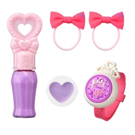 Bandai Tropical ~ Ju! Pretty Cure Pretty Holic Cure Coral Lovely Cute Cosmetic Set