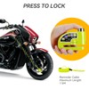 AGPTEK 110db Motorcycle Brake Lock with 5FT Reminder Cable, Anti-Theft