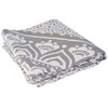 Soleil d'Ocre Mumbai Fouta, Cotton, Grey, 180 x 180 cm