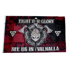 Flag Viking Fight for Glory Valhalla 90 x 150 cm