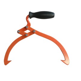 Aruza Log Tongs Logging Skidding Tongs Non-slip Grip- Log Lifting, Handling,