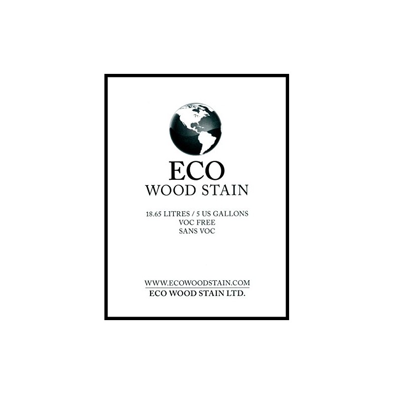 Eco Wood Treatment Organic Wood Stain and Sealer, 1 Gallon,