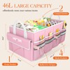HOTOR Car Organizer, Foldable Trunk Organizer for SUV, Sedan &
