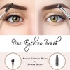 2 Pieces Eyebrow Brush Set Duo Eyebrow Brush 2 in
